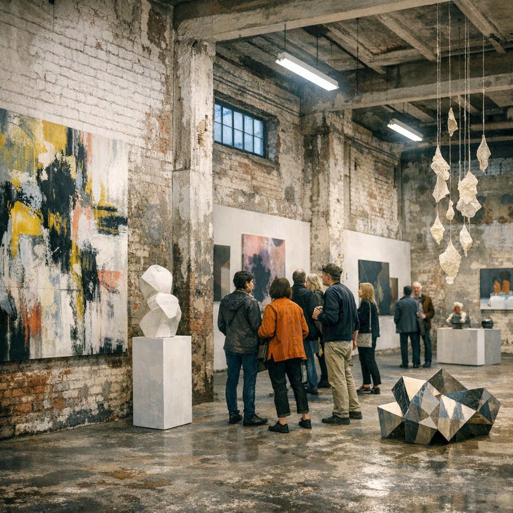 Gruppenausstellung Nullpunkt im Westwerk Hamburg