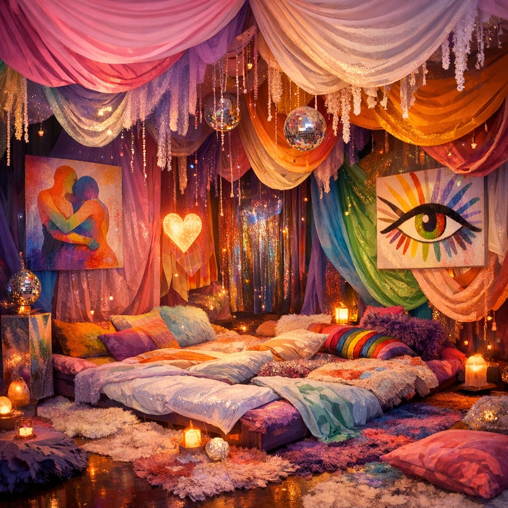 Begehbare Installation als queerer Schutzraum